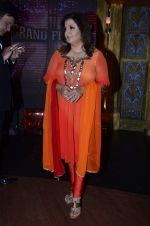 Farah Khan on the sets of Entertainment ke liye Kuch Bhi Karega in Yashraj, Mumbai on 27th July 2014